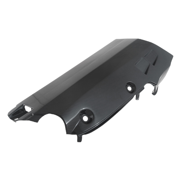 Fullsix carbon race belly pan for the r1m, aftermarket exhaust for Yamaha YZF-R1 2020-2026 – view 3