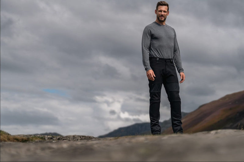 Knox Max Dual Active men's base layer top in grey