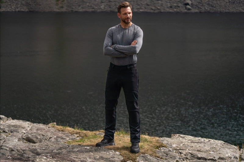 Knox Max Dual Active men's base layer top in grey