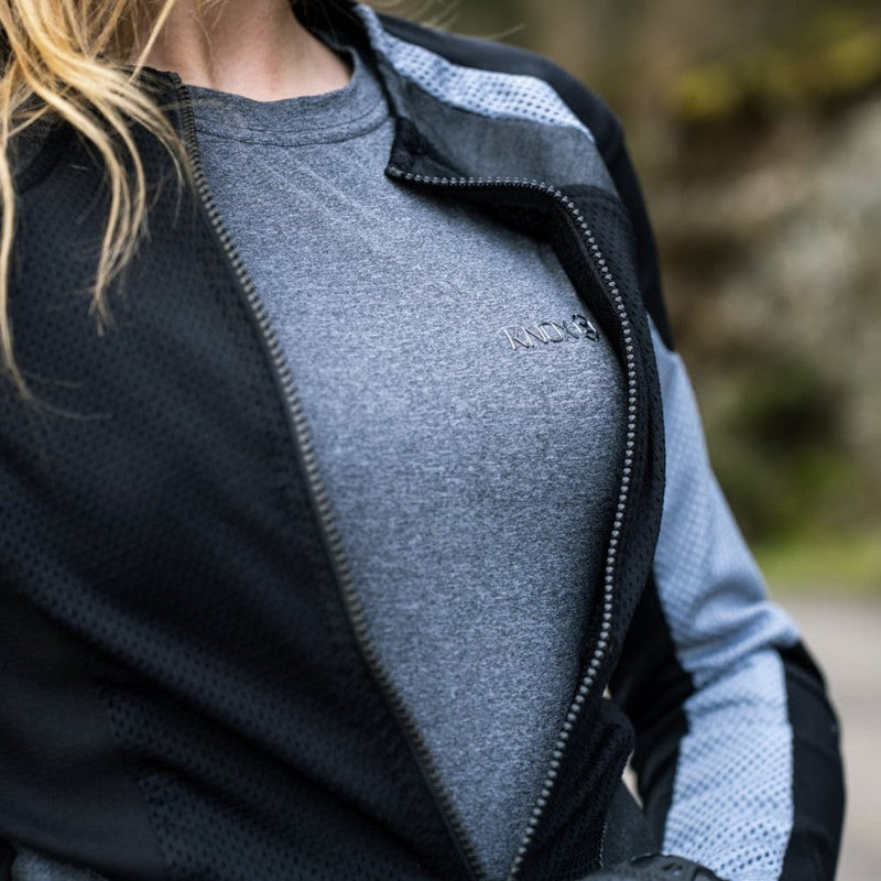 Knox Mia Dual Active women's base layer top in grey