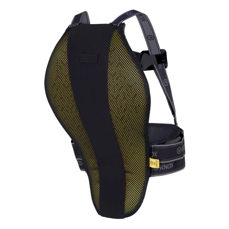 Knox Micro-Lock Air MK2 back protector in black, unisex, EN 1621-2:2014 Level 2