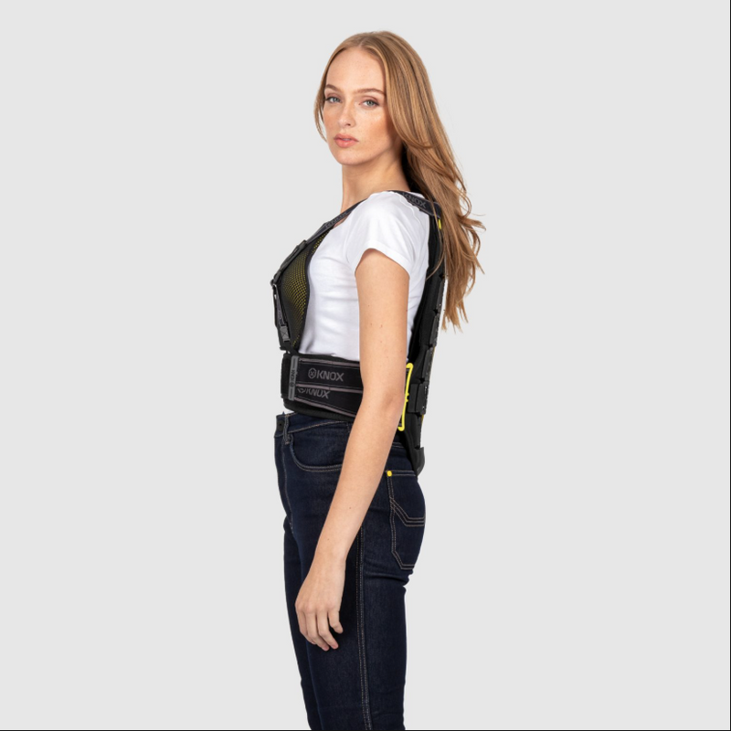 Knox Micro-Lock chest protector for women in black