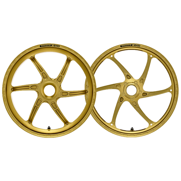 OZ Gass RS-A forged aluminium wheel set for Ducati Panigale 1199 in anodised finish