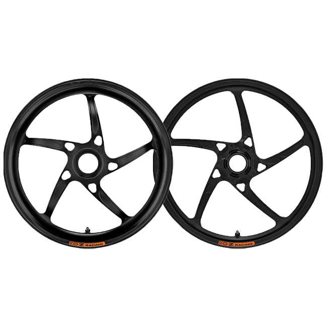 OZ Piega forged aluminium wheel set for Ducati Panigale 1299/S in anodised finish