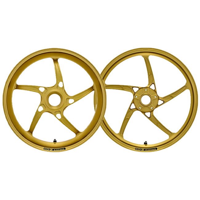 OZ Piega forged aluminium wheel set for Ducati Panigale 1299/S in anodised finish