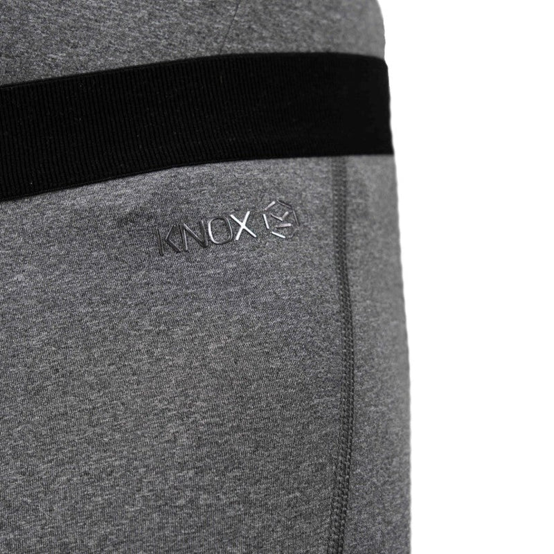 Knox Morgan Dual Active base layer bottoms in grey, unisex motorcycle underwear