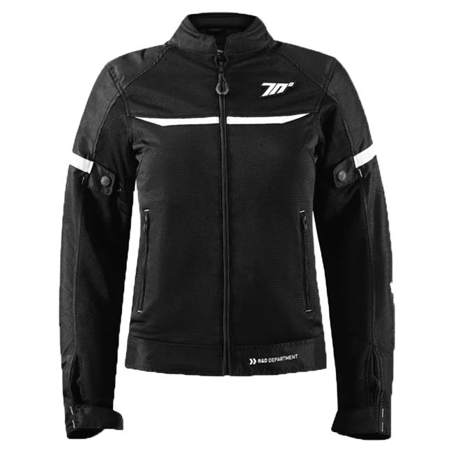 Seventy Degrees Mojave Mesh Summer Jacket – Women – Black / White