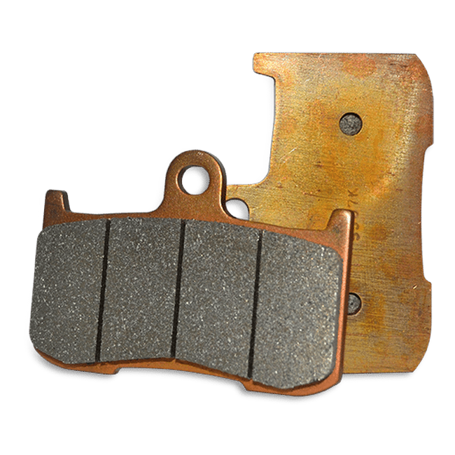 ZCOO N005 EX front brake pads for the Indian CHIEF DARK HORSE, part Z-N005-EX
