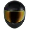 Nolan N60-6 Sport helmet Irido 334 matte black finish with iridium visor, side view