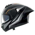 Lesmo Black / Grey / Anthracite / Gold / Metal Finish 354