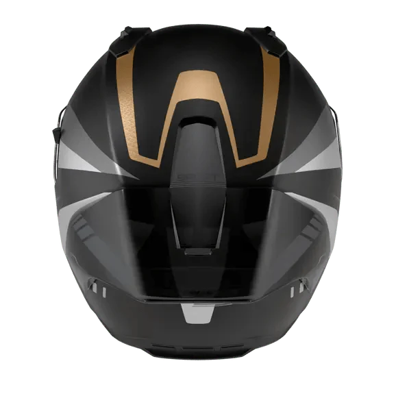 Nolan N60-6 Sport full-face helmet in Lesmo 354 black, grey, anthracite and gold metal finish