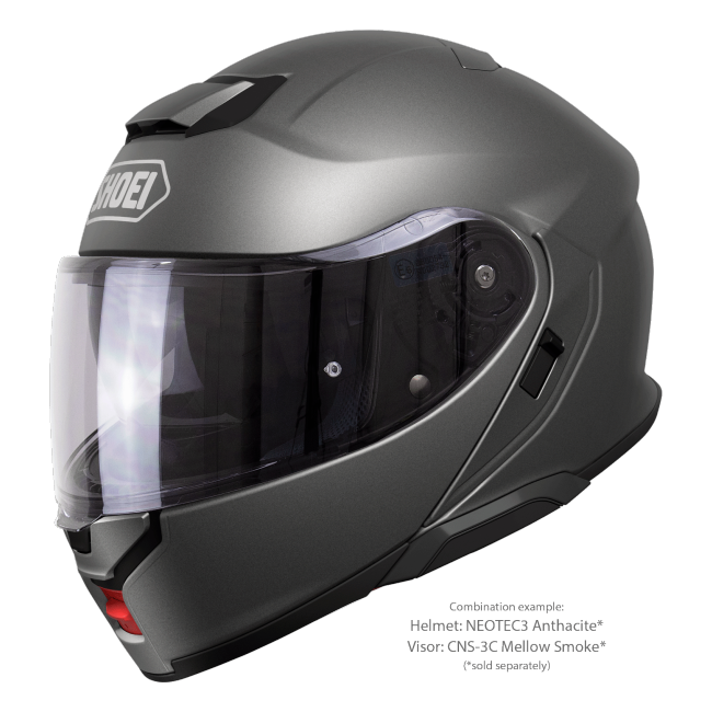 Shoei Neotec 3 Anthracite – with optional visor
