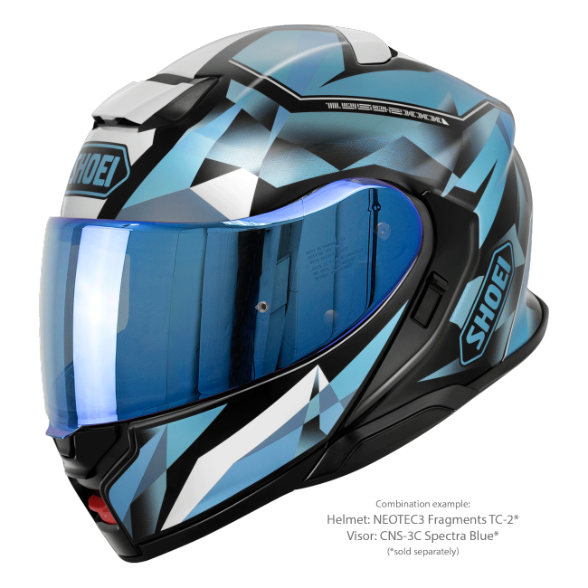 Shoei Neotec 3 Fragments TC-2 – with optional visor