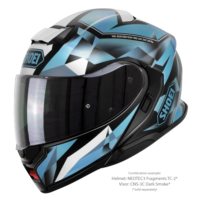 Shoei Neotec 3 Fragments TC-2 – with optional visor