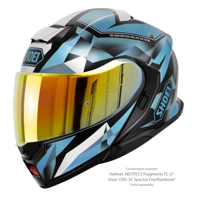 Shoei Neotec 3 Fragments TC-2 – with optional visor