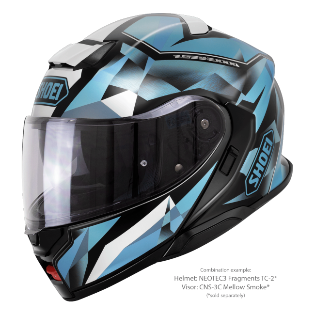 Shoei Neotec 3 Fragments TC-2 – with optional visor