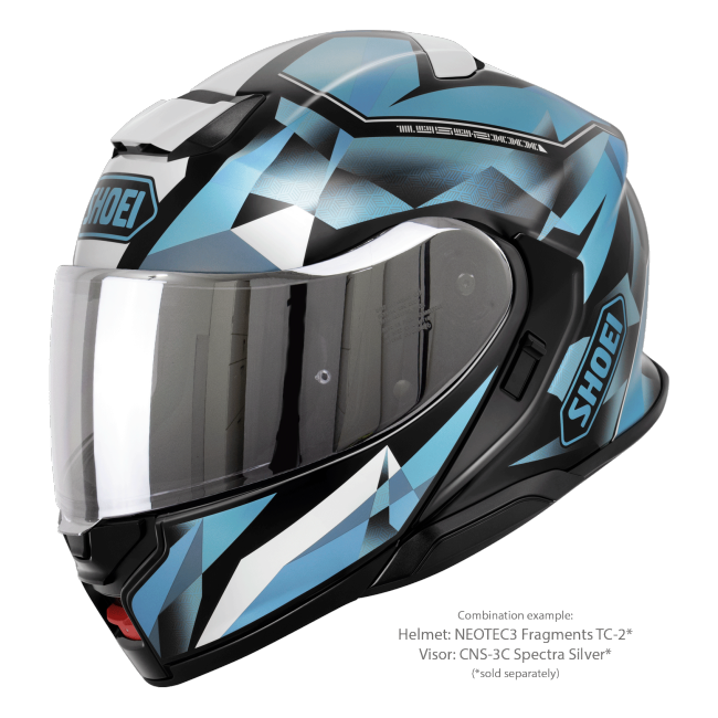 Shoei Neotec 3 Fragments TC-2 – with optional visor