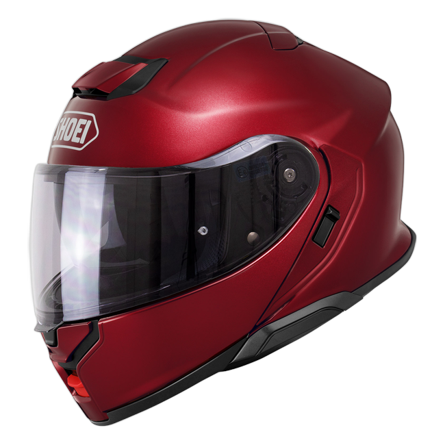 Shoei Neotec 3 Garnet Metallic – with optional visor