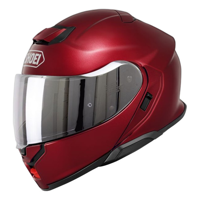 Shoei Neotec 3 Garnet Metallic – with optional visor