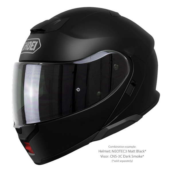 Shoei Neotec 3 Matt Black – with optional visor