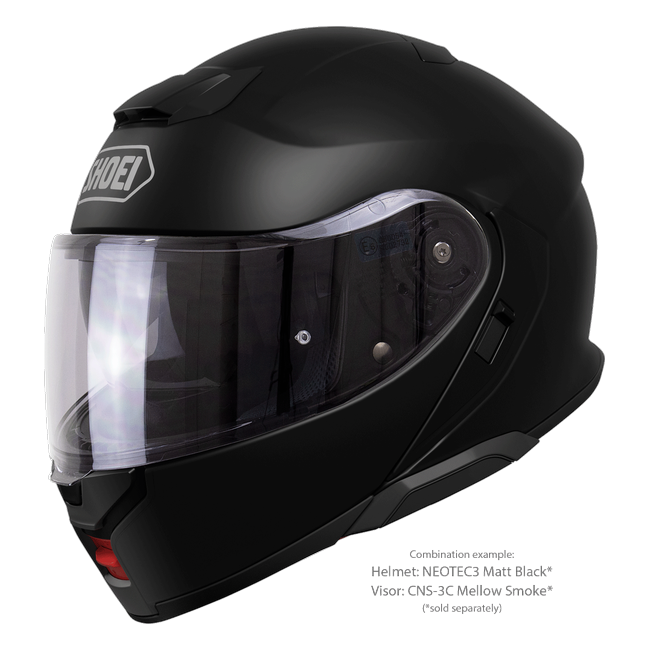 Shoei Neotec 3 Matt Black – with optional visor
