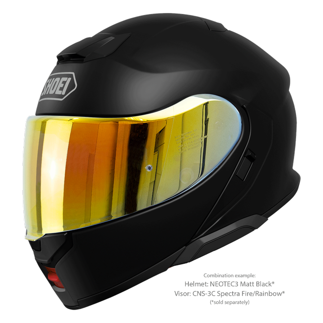 Shoei Neotec 3 Matt Black – with optional visor
