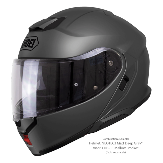Shoei Neotec 3 Matt Deep Grey – with optional visor