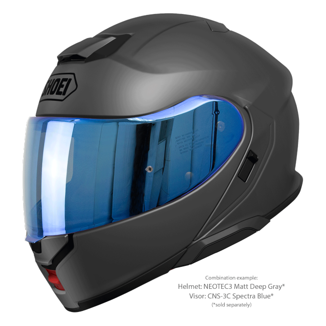 Shoei Neotec 3 Matt Deep Grey – with optional visor