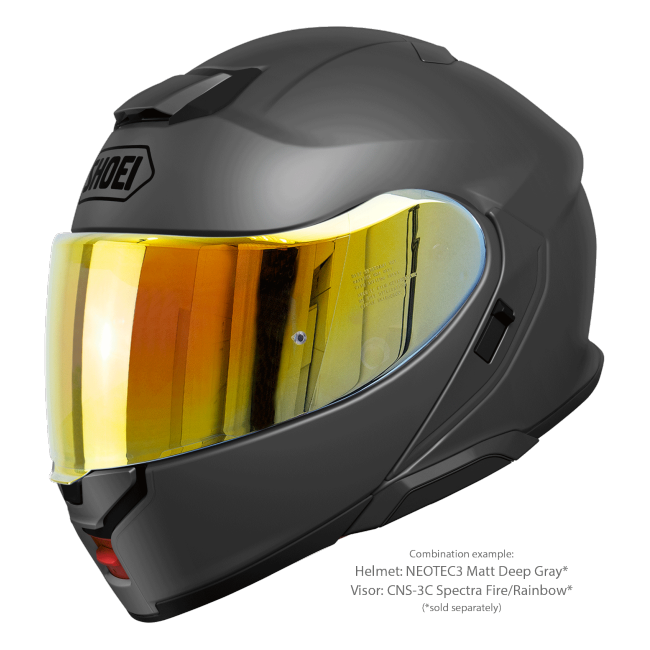 Shoei Neotec 3 Matt Deep Grey – with optional visor