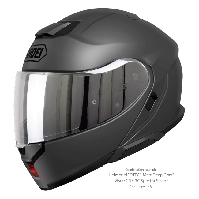 Shoei Neotec 3 Matt Deep Grey – with optional visor