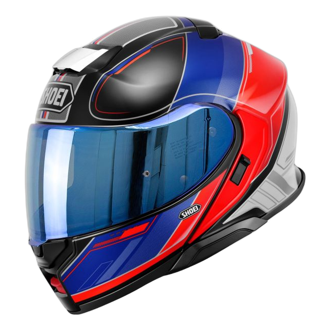 Shoei Neotec 3 Sharpen TC-10 – with optional visor