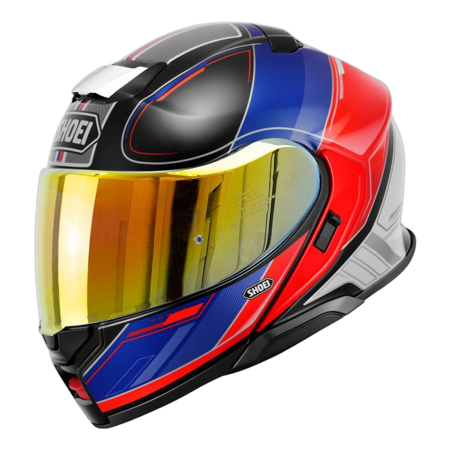 Shoei Neotec 3 Sharpen TC-10 – with optional visor