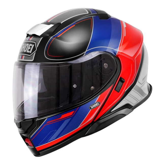 Shoei Neotec 3 Sharpen TC-10 – with optional visor