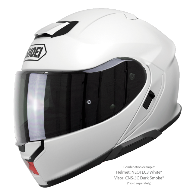 Shoei Neotec 3 White – with optional visor