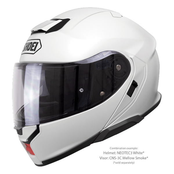 Shoei Neotec 3 White – with optional visor