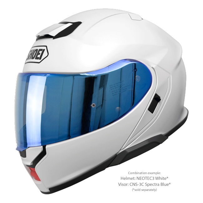 Shoei Neotec 3 White – with optional visor