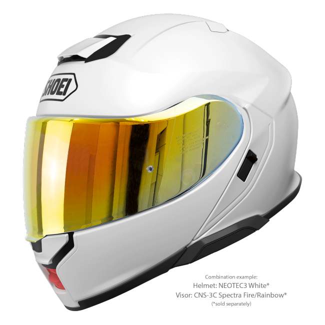 Shoei Neotec 3 White – with optional visor