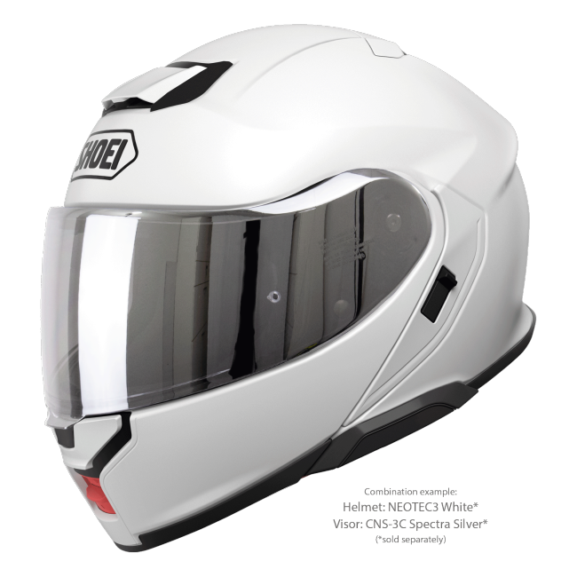 Shoei Neotec 3 White – with optional visor