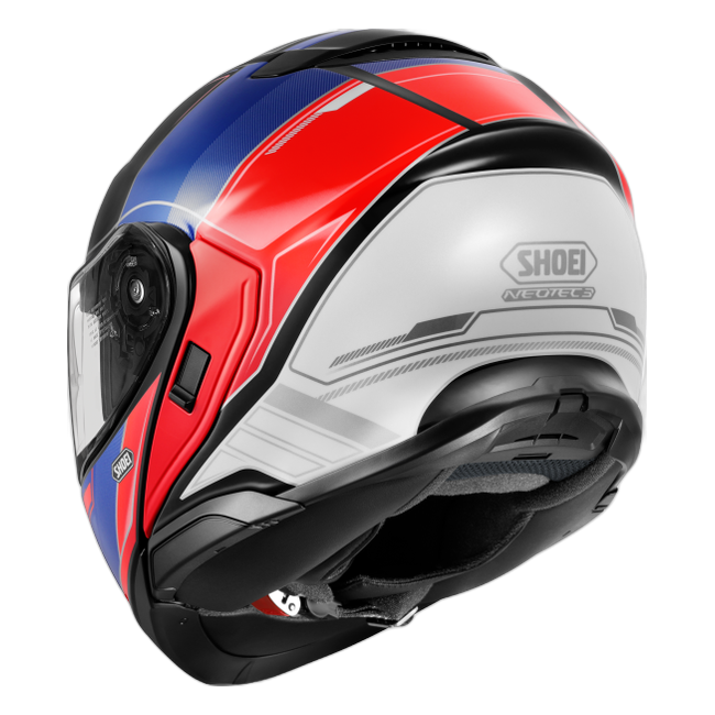 Shoei Neotec 3 Sharpen TC-10 – rear view