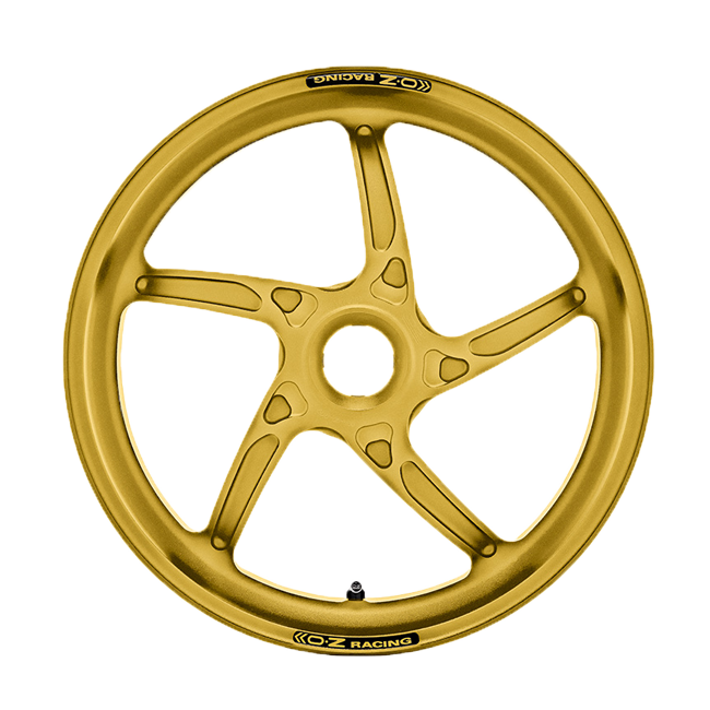 OZ Piega R forged aluminium rear wheel for Ducati Panigale 1199 in anodised techno black