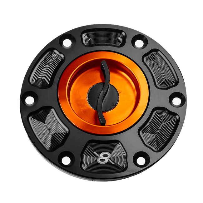 Bonamici Racing FC090 quick-release fuel cap for MV Agusta F3 675/800 in anodised finish