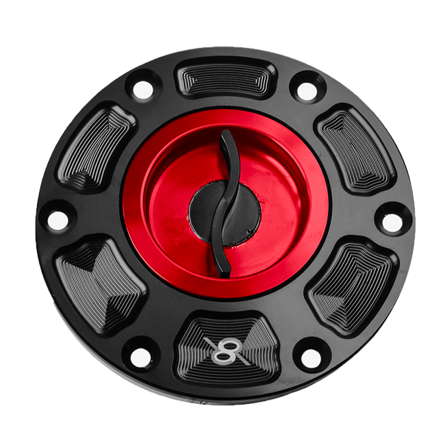 Bonamici Racing FC090 quick-release fuel cap for MV Agusta F3 675/800 in anodised finish