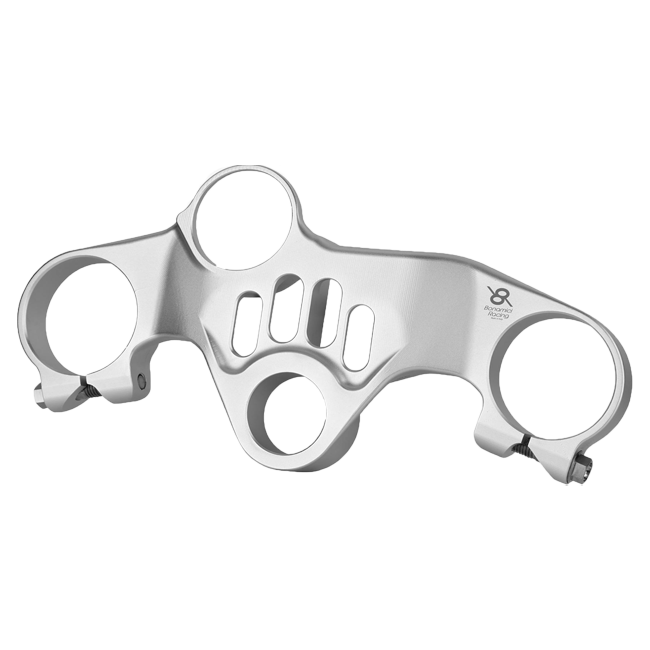 Bonamici Racing PSA1 street top yoke for Aprilia RSV4 2015-2020 in anodised aluminium