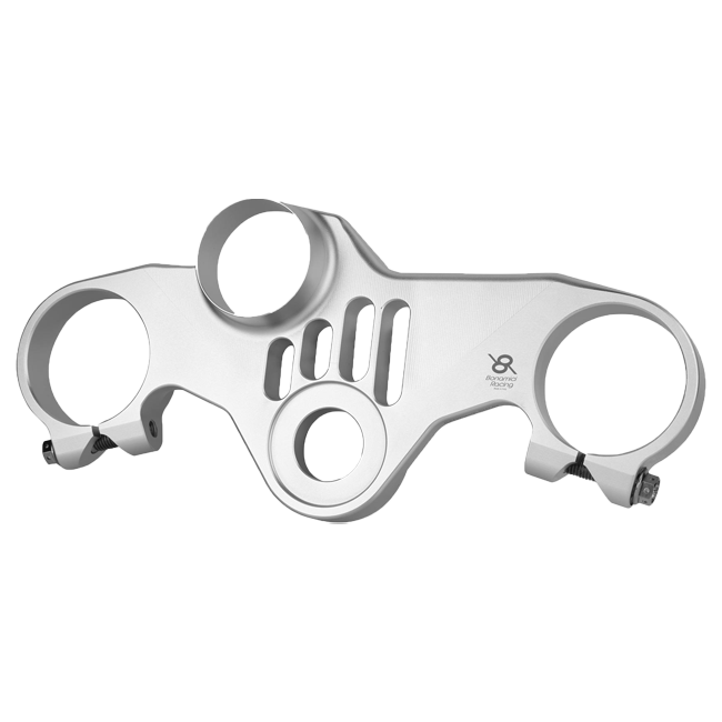 Bonamici Racing PSB1 top yoke for BMW S1000RR K46 in anodised black aluminium