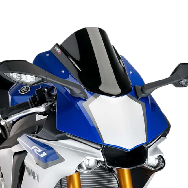Puig Z-Racing windscreen for Yamaha YZF-R1/M RN32 RN49 2015-2019 part 7648