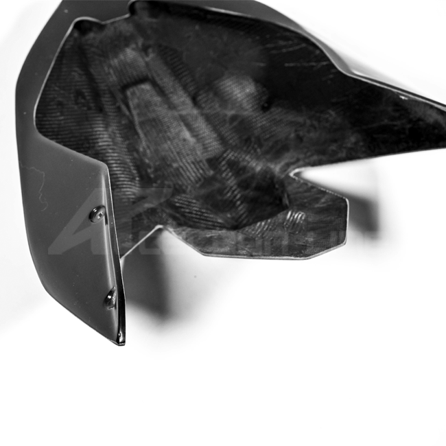 AP Carbon Line Lavatex tail fairing for Ducati Panigale V4/S/R 2025-2026, unpainted composite finish