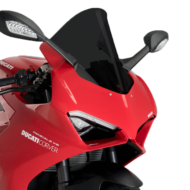 Puig R-Racer windscreen for Ducati Panigale V2 955 2020-2024, part 9690