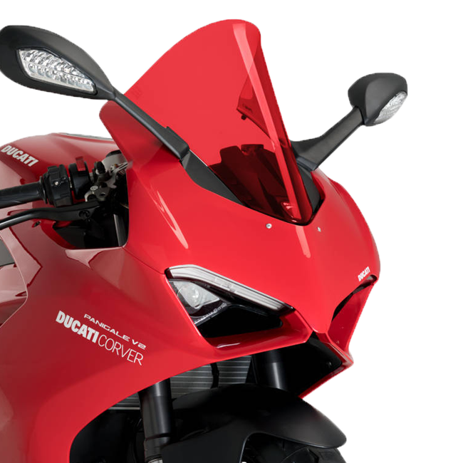 Puig R-Racer windscreen for Ducati Panigale V2 955 2020-2024, part 9690