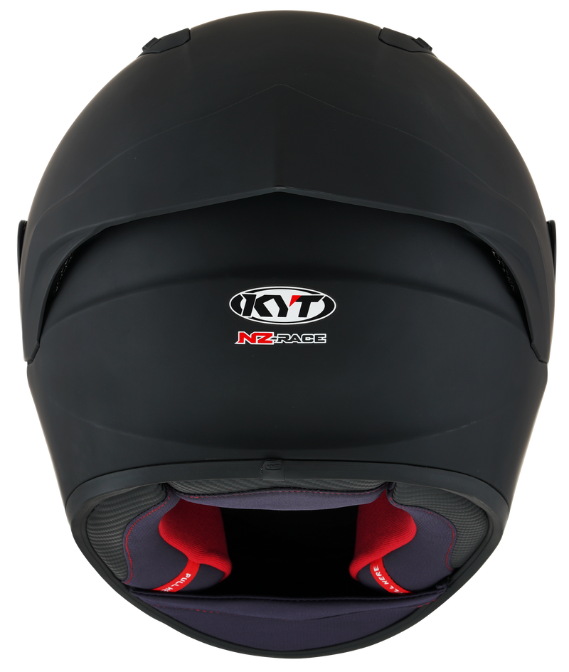 KYT NZ-Race full-face helmet in matte black finish