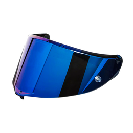AGV K6 S / K6 Replacement Visor - Iridium Blue Mirrored